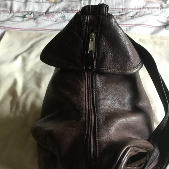 Unique Leather Backpack/Sling - Picture 10 of 12